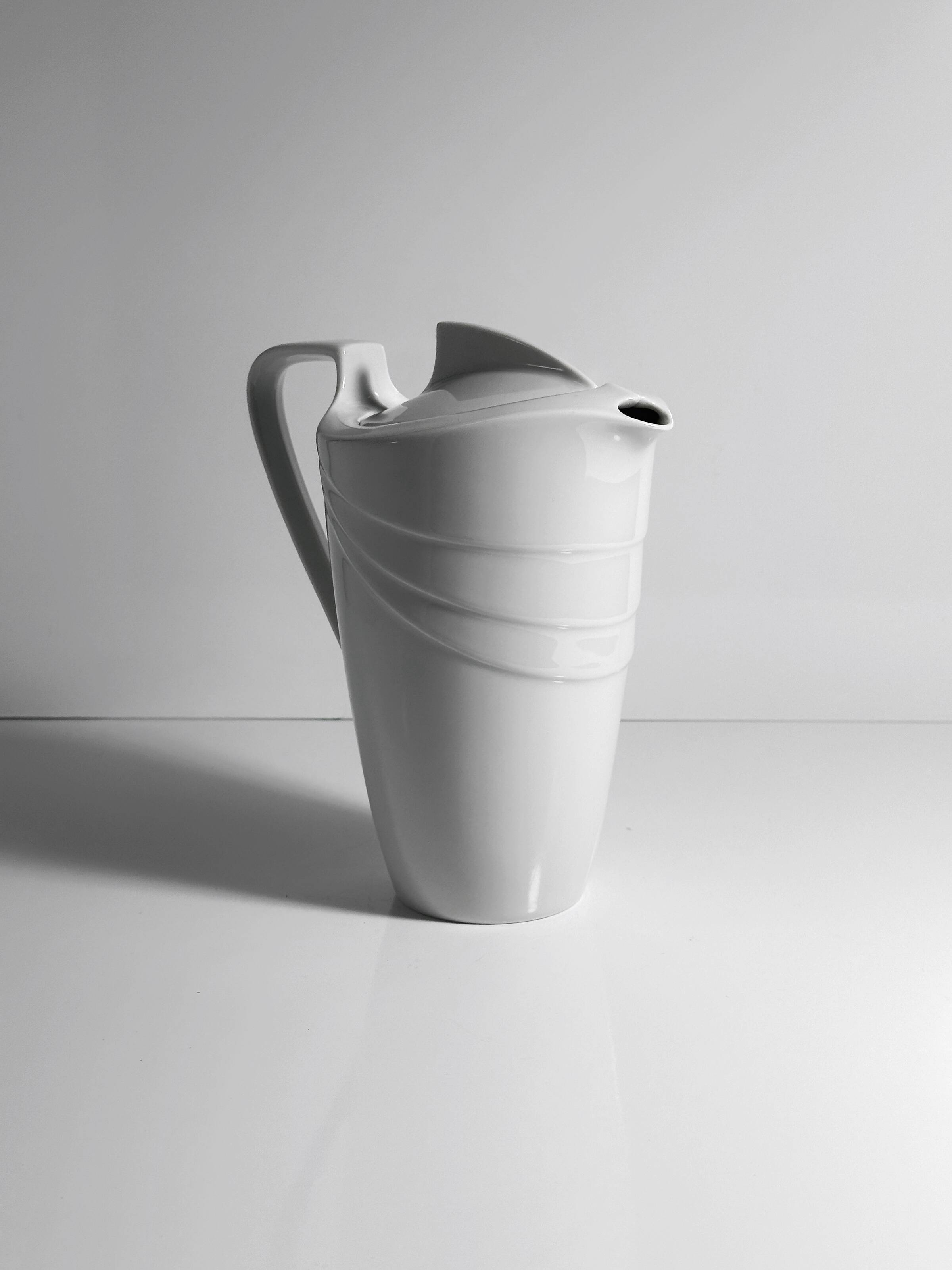Art Deco porcelain pitcher - 1980s
