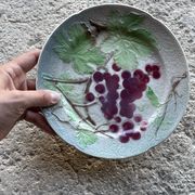 Assiette à dessert en barbotine Saint Clément