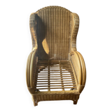Rattan armchair