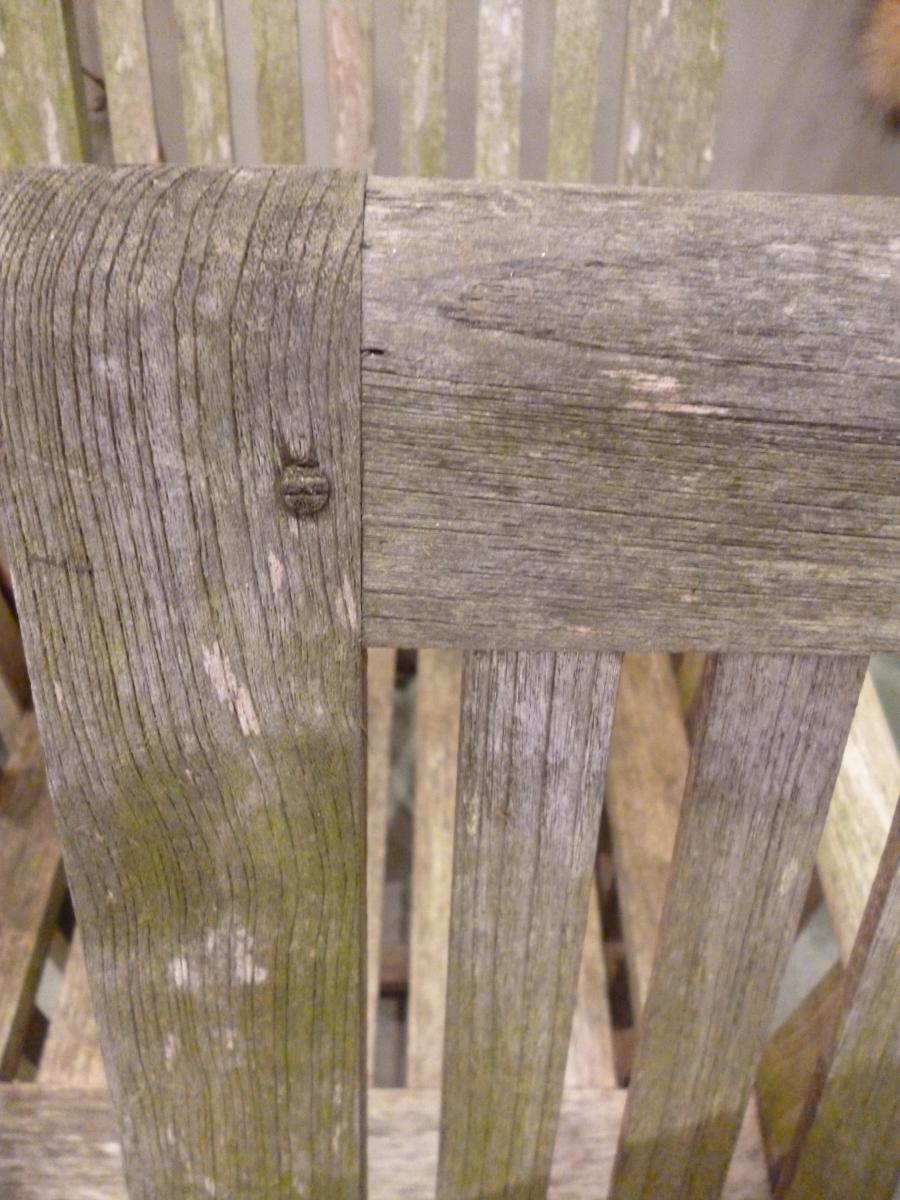 Pair of garden chairs