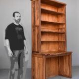 Free form library brutalist in olive tree