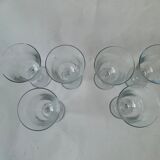 Selency champagne glasses x Monoprix Croisé Laroche