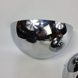 A pair of vintage French design wall lights by SCE France