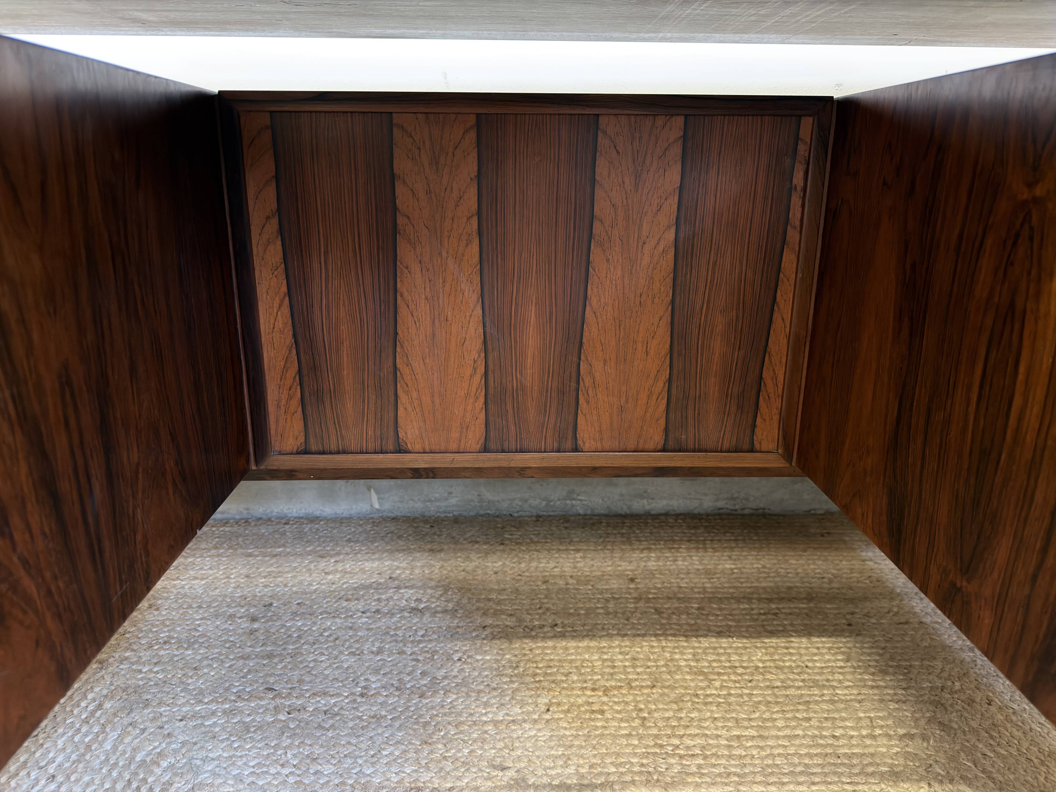 Bureau scandinave en palissandre par Kai Kristiansen pour Feldballes, 1960