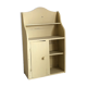 Wooden wall cabinet shelf