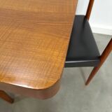 Table de salle à manger extensible design vintage Halabala