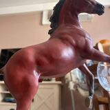 Porcelain horse statue (the red pony)