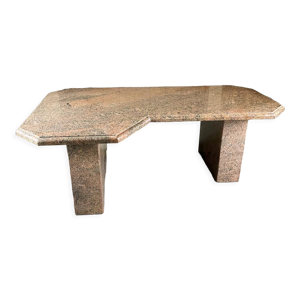 Table basse granit rose - circa