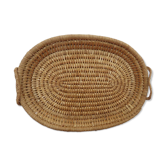 Plateau, basket in rattan 70s