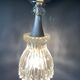 Cut glass and metal ceiling light, 1960s, Germany