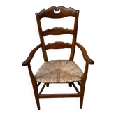 Fauteuil en paille
