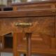 Art Deco game table in walnut from the 1930s.