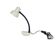 Dutch design - Hala Zeist - desklamp- model 703 - gooseneck - white - 70's