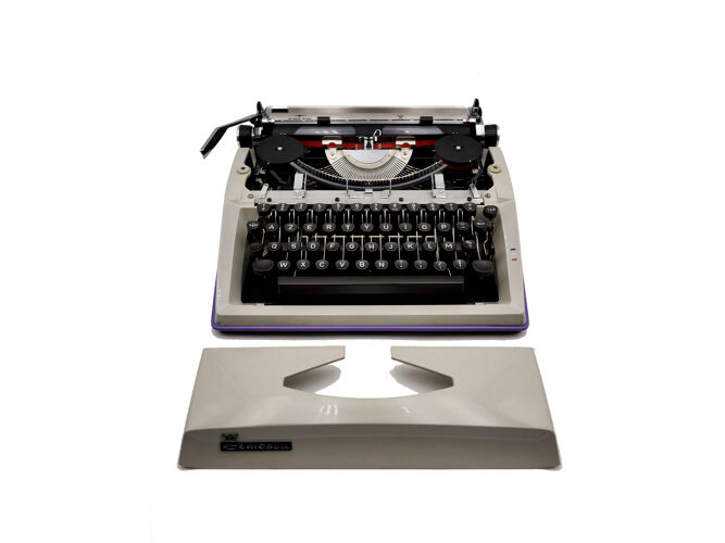 Machine à écrire Triumph Adler Contessa de Luxe révisée ruban neuf