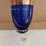 7 Vintage Crystal Glasses
