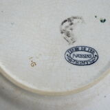 Lot of 2 dinner plates model railway land "chick"