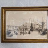 Engraved Port of Bordeaux