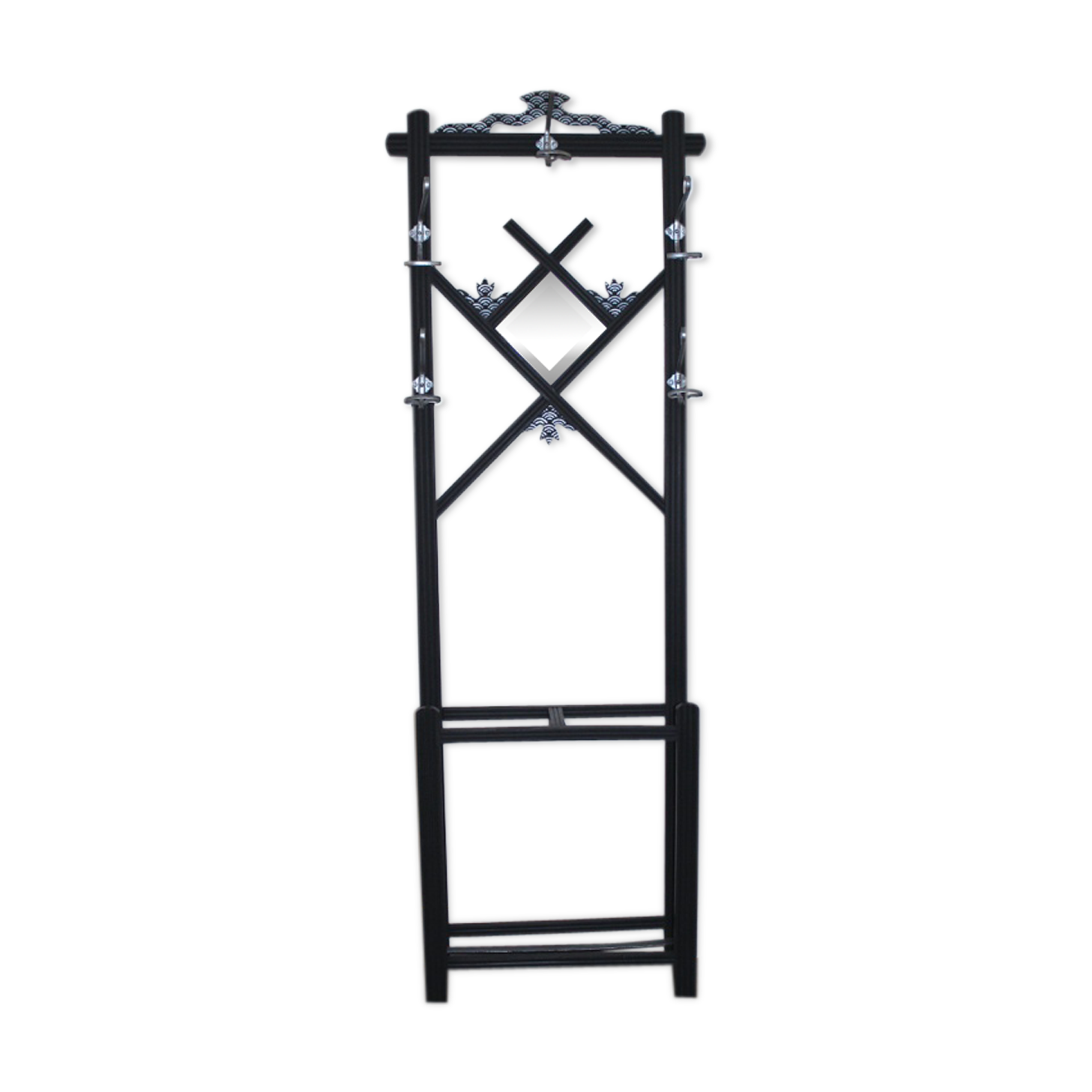 Art Deco wooden dressing rack