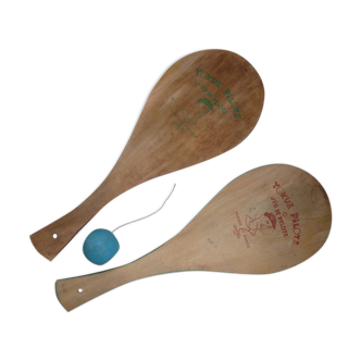 Basque wooden ball games from the 1960s