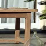 Large renovated farmhouse table