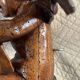 18th Century Carved Wooden Angel/Chestnut/Putto