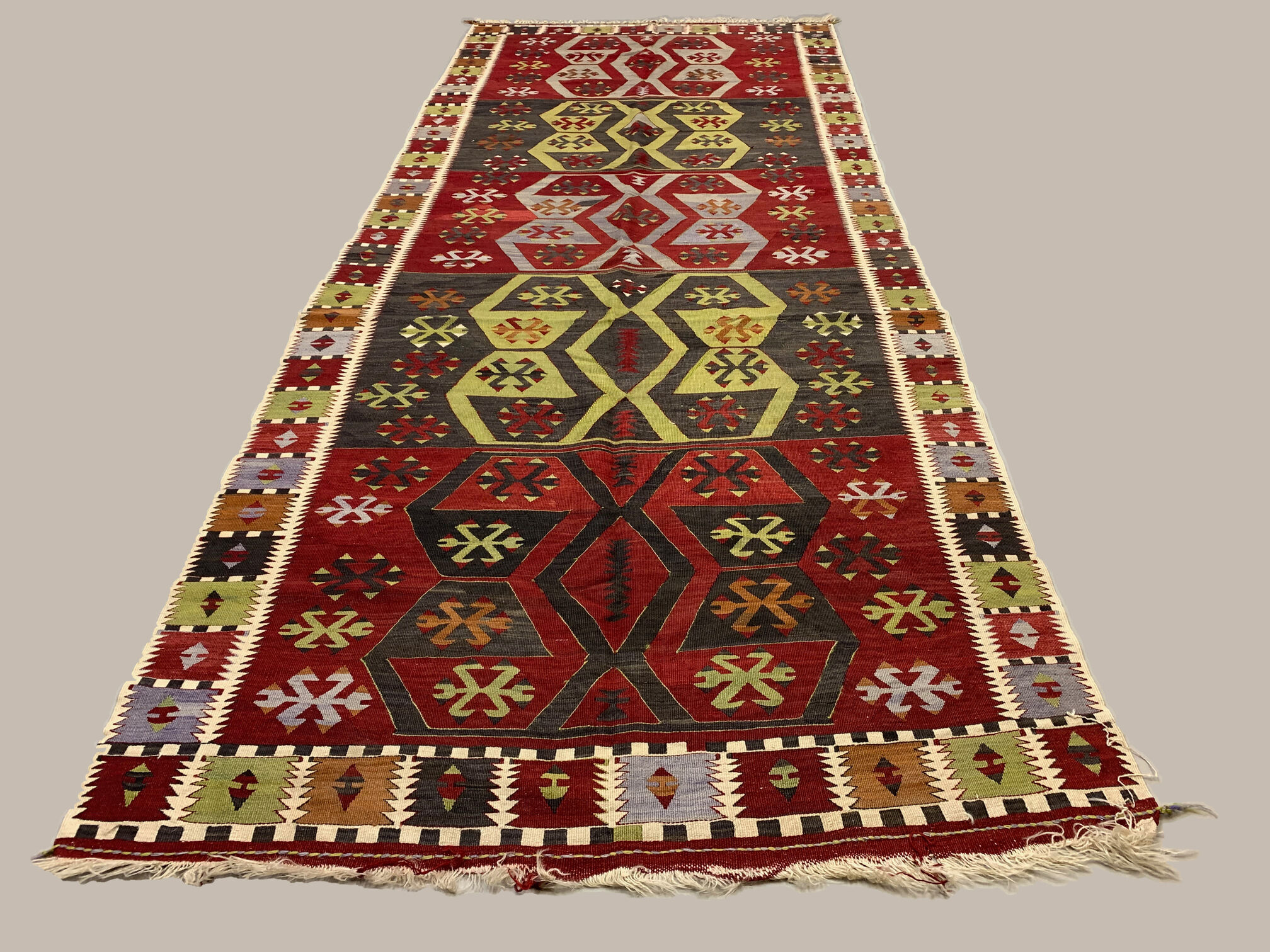Turkish kilim 300x152 cm wool