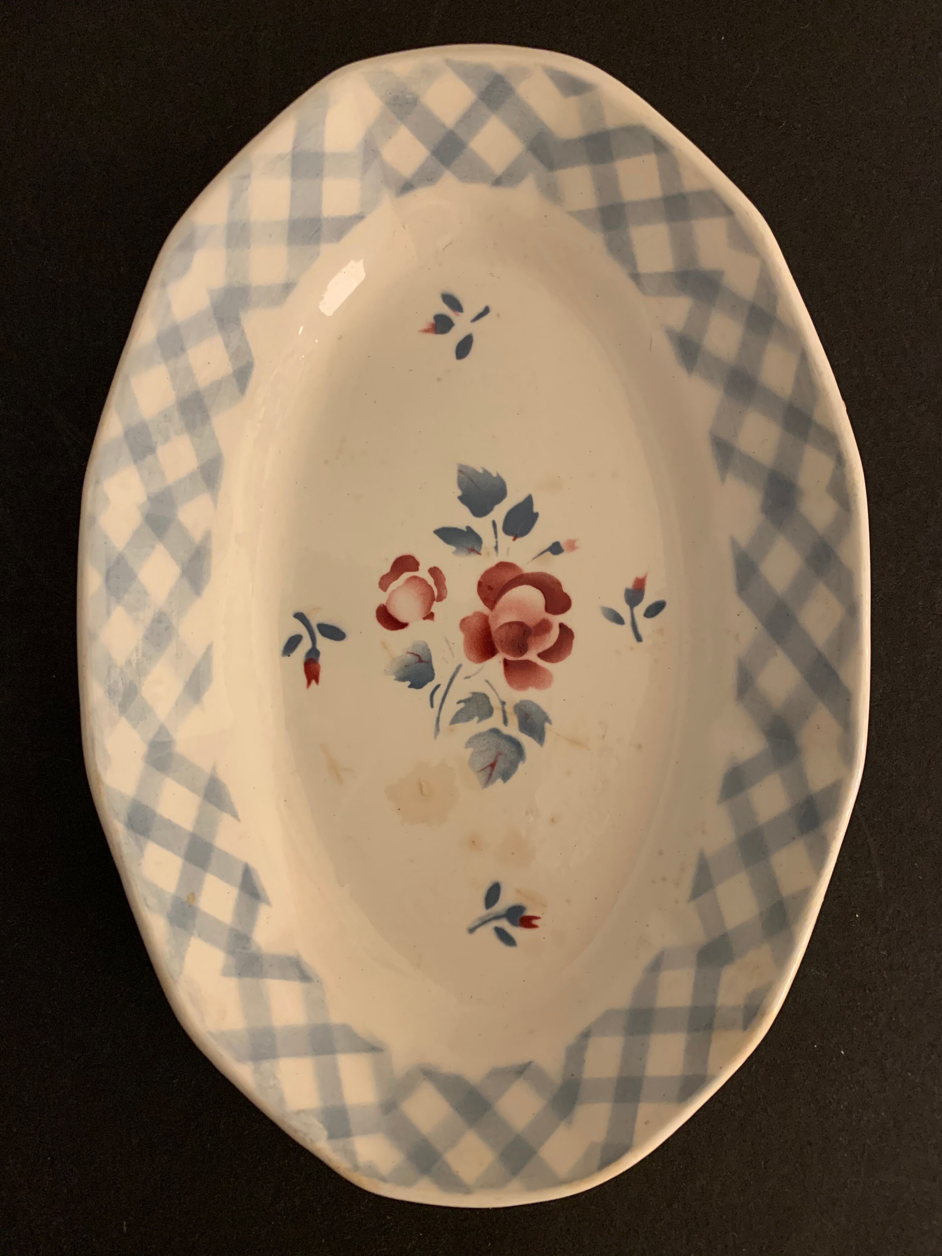 Pair of raviers Digoin Sarreguemines model Bastia