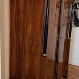 Empire Armoire in Walnut Veneer & Brass, Vienna, 1815