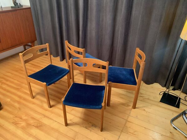 Set of four Asko Export chairs, Finland, 1960s
