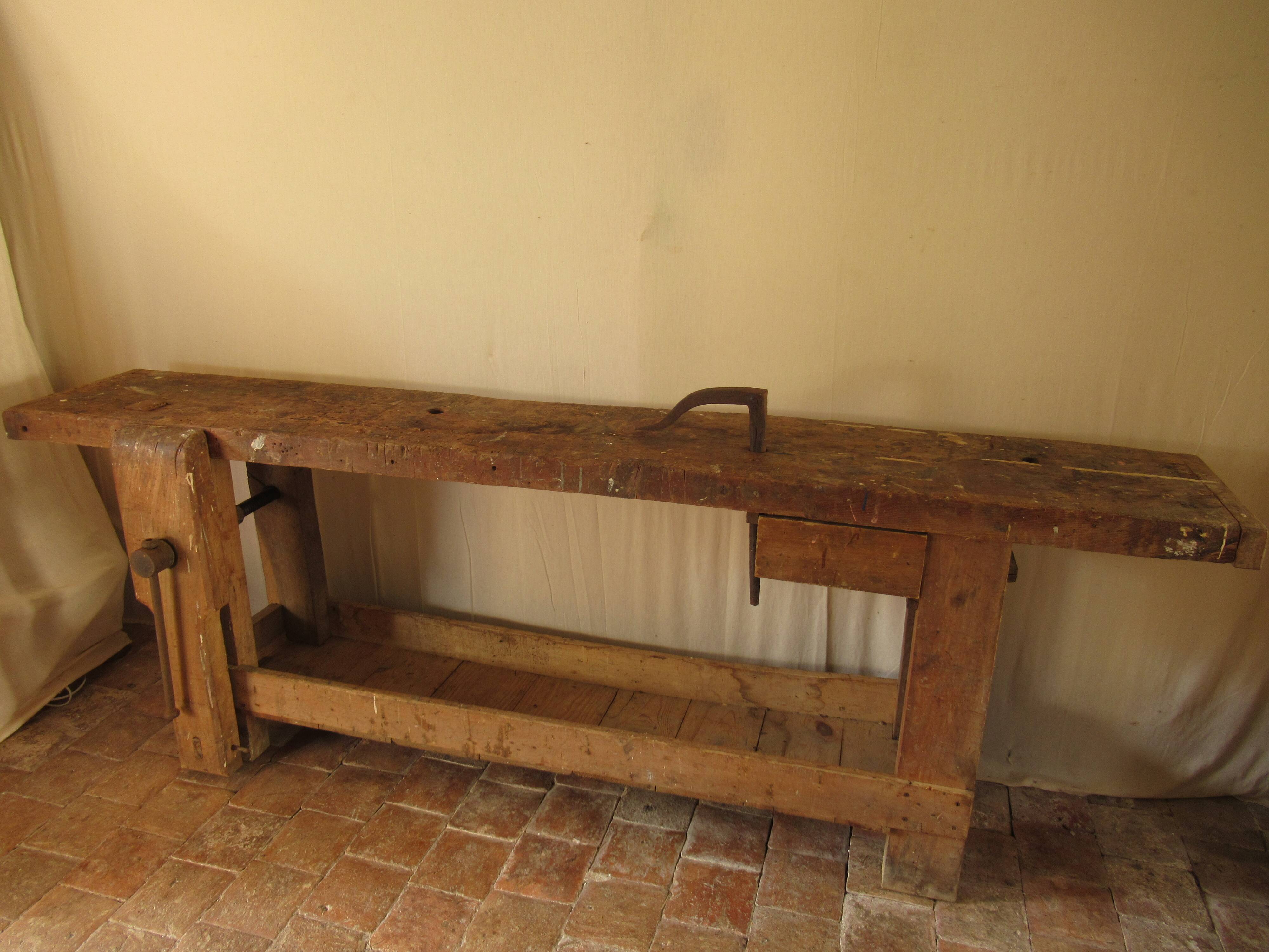 Cabinetmaker's workbench.