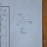 Vintage map of Barcelonnette