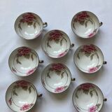 Service de 8 Tasses et sous-tasses à café/thé Bernardaud ancien Années 20 m