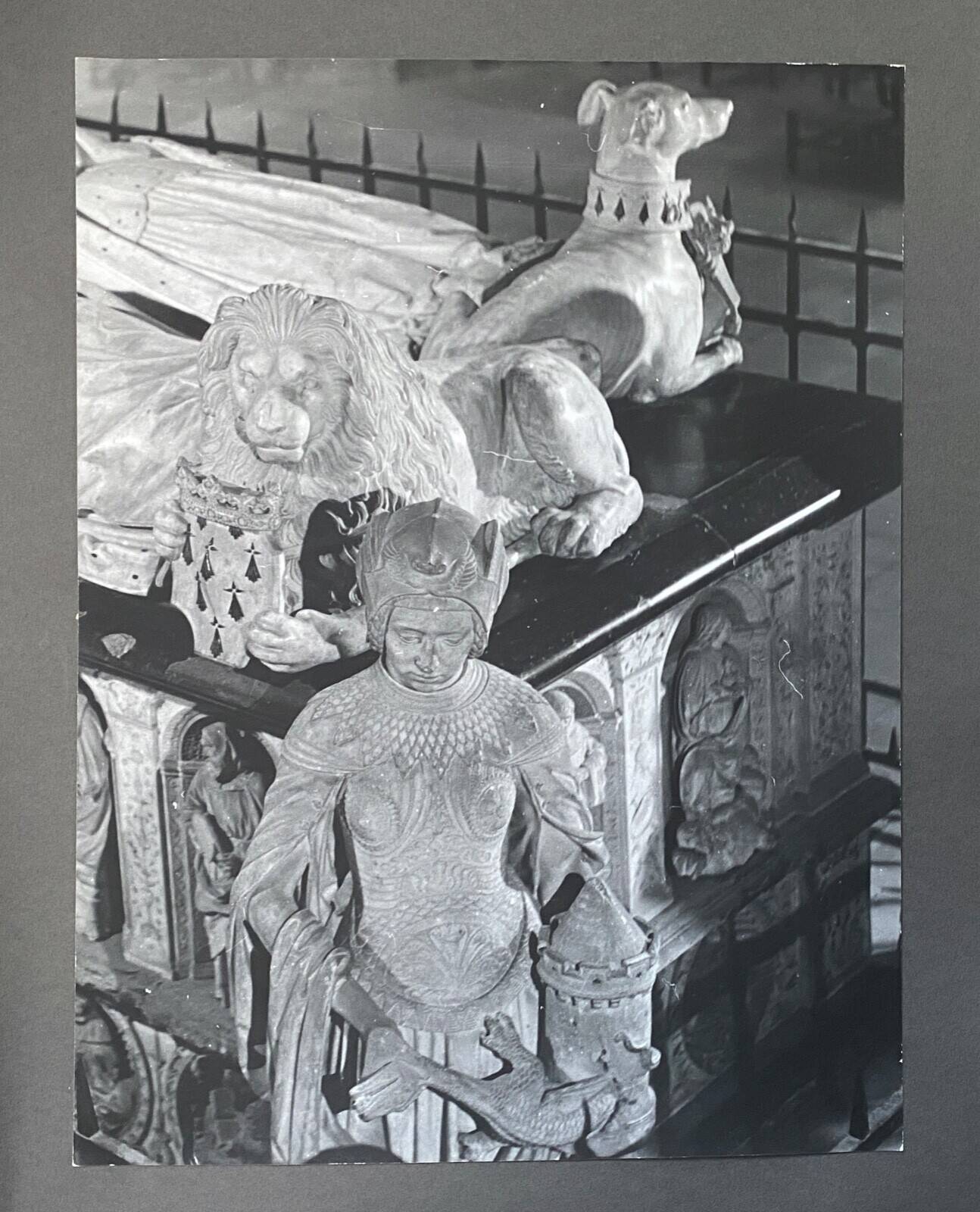 Silver photo statue La Force Bernard Darot 20th century