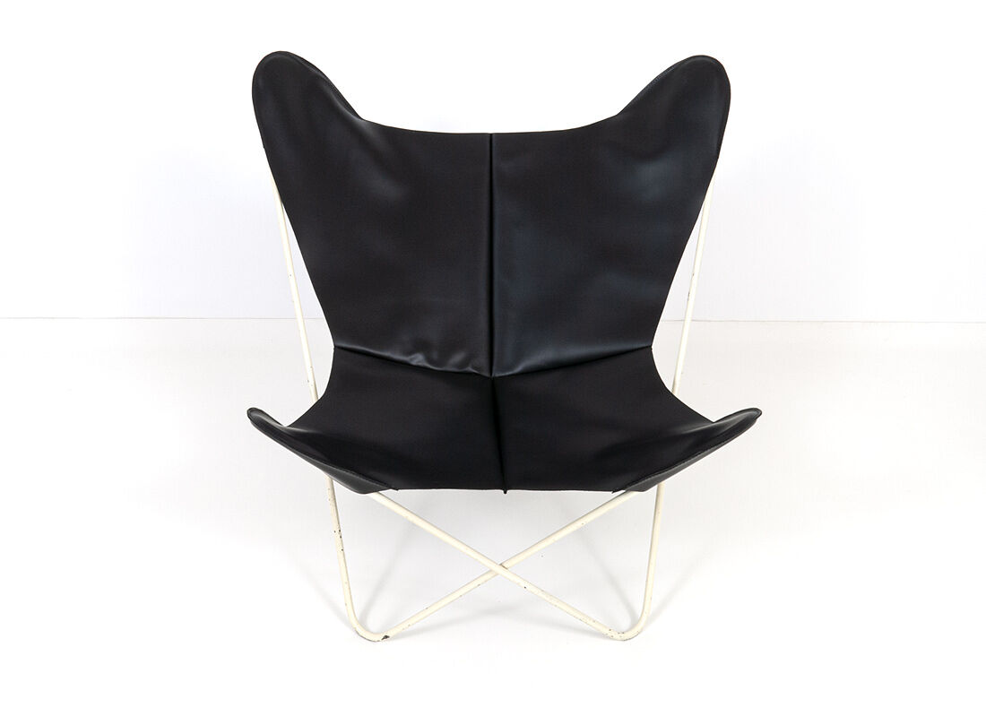 Butterfly chair design jorge ferrari-hardoy, 50/60s