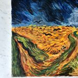 Oil painting on canvas