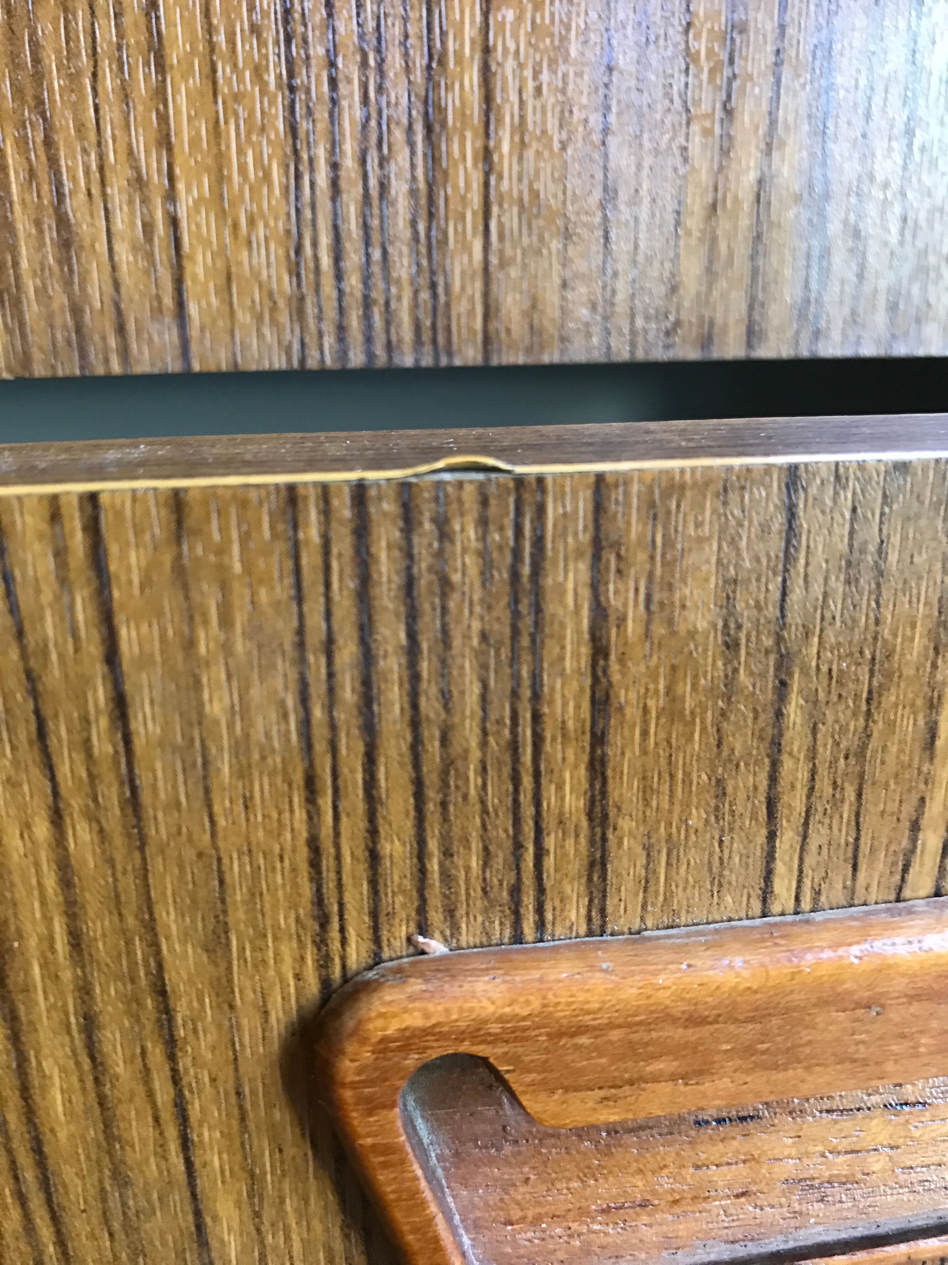 Pair of vintage bedside tables scandinavian style