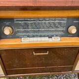 Vintage radio cabinet