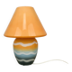 Lampe champignon verre années 80, vintage