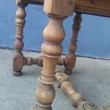 Pickled rustic side table
