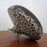 Lava ceramic vase from Silberdistel, Germany, 1970s