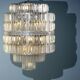 Tiered Crystal Chandelier, 1960s, Czechoslovakia