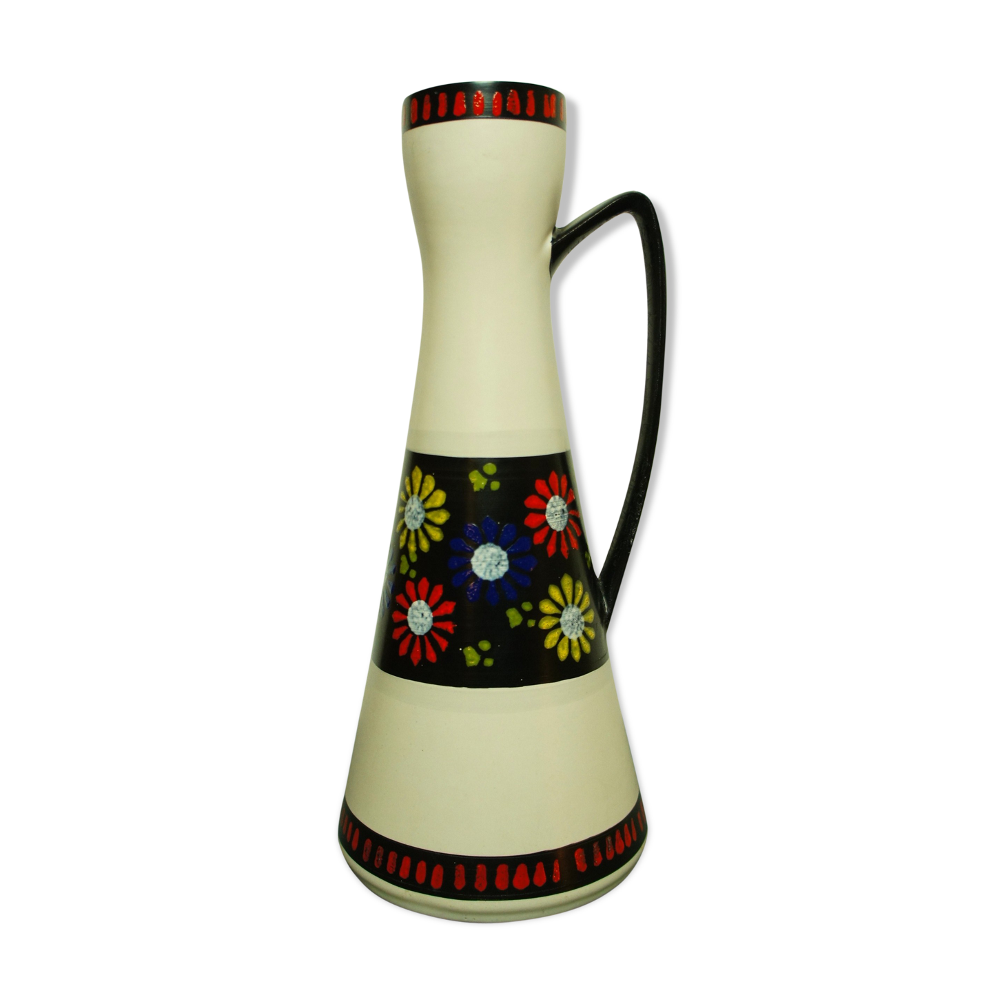 Modernist diabolo vase Germany, circa 1950