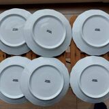 Old porcelain cheese plates