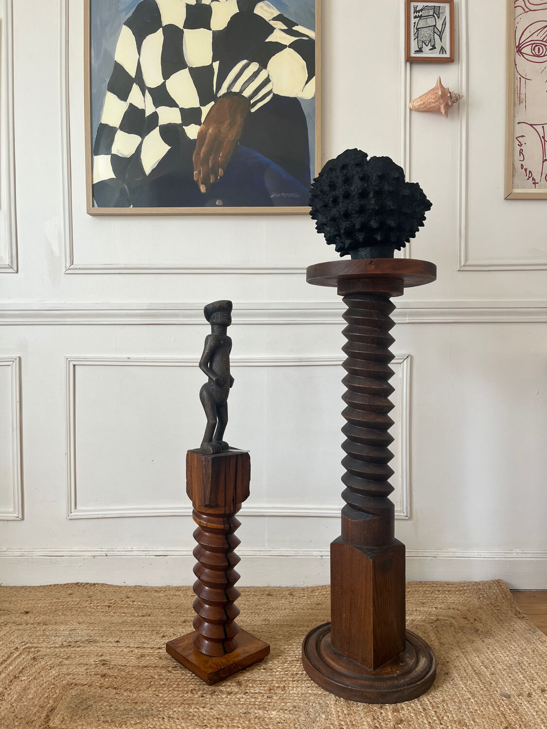 Press screw seat