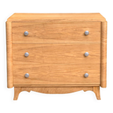 Commode art déco chêne brut