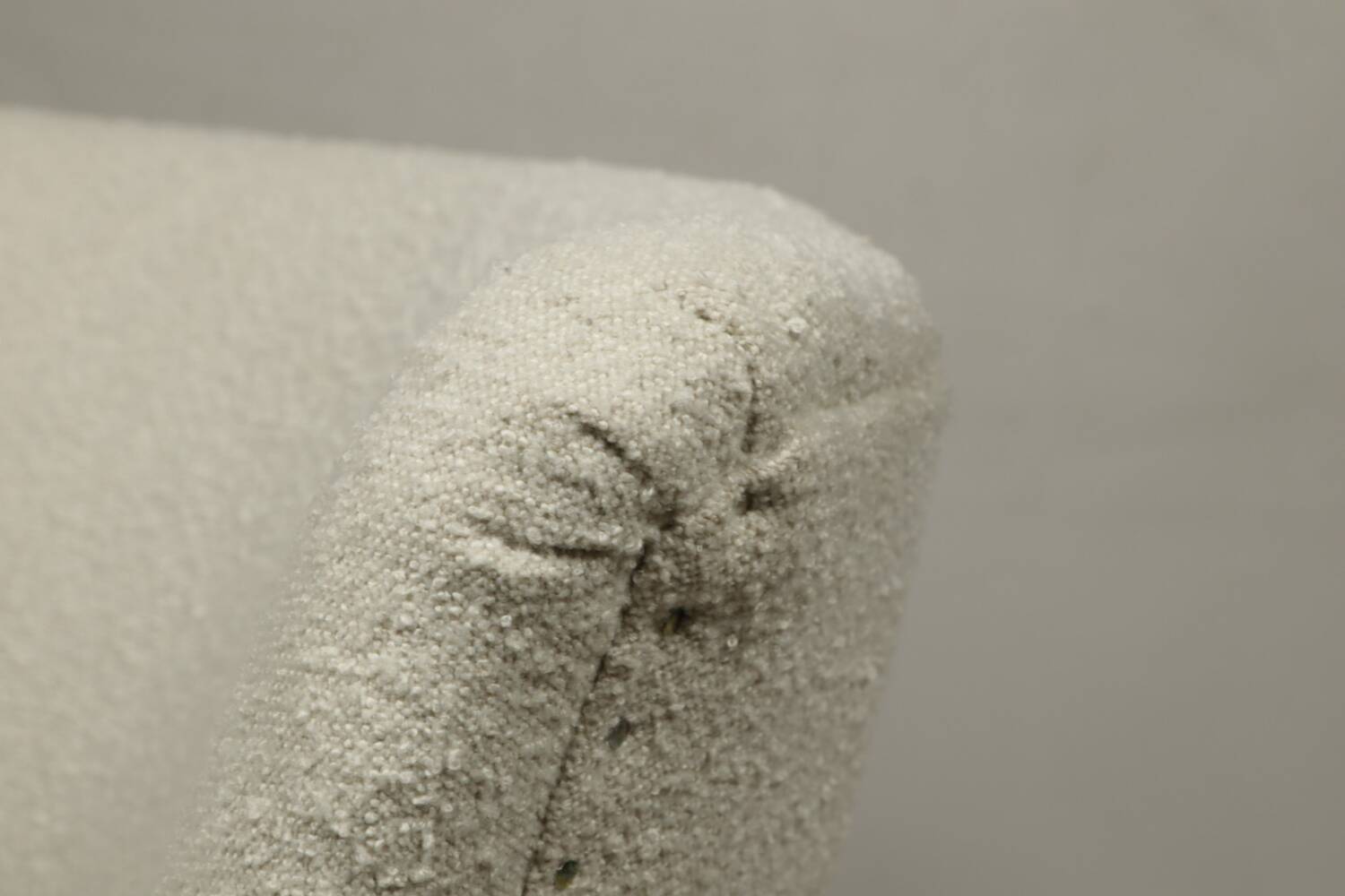 Vintage cocktail chair beige boucle expo 58