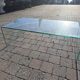 Table basse en verre vintage roche bobois