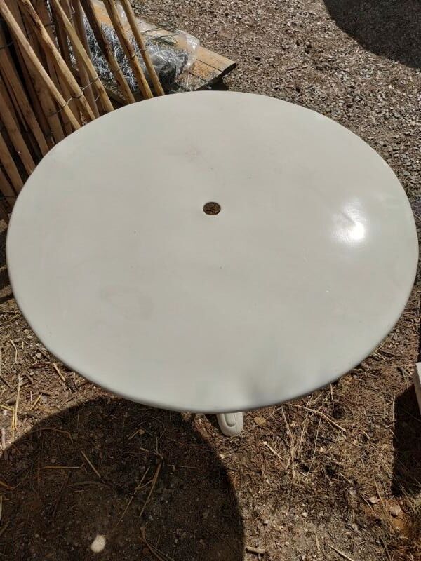 Vintage garden table round Deco