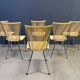 Chaises 'scoubidou' vintage, ensemble de 6 - années 1960