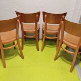 4 bistro chairs 50s Thonet